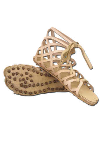 Græske sandaler med spigersåler