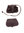 Lille bæltetaske - brunt læder