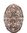Vikingbrosche - skildpaddebroschen, bronce