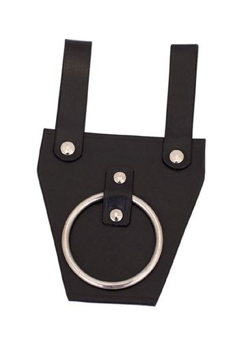 XINAG - Bælteholder af sort læder for øks
