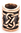 Keltisk skjeggperle DVALIN  av bronse antik