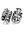 Stor Skjeggperle FLORENZA - sverdlilje av sølv