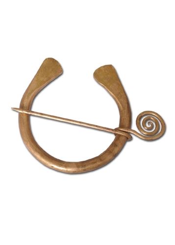 FIBULA  - Ringfibel, brons