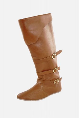 Middelalderstøvlen MAXIMILIAN - brunt læder