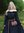 CARMEN, middelalder bluse sort bomuld