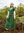 EVA COTEHARDIE,medeltidsklänningen, grön
