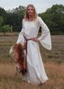 BURGA  medeltida klänning,cotton natur