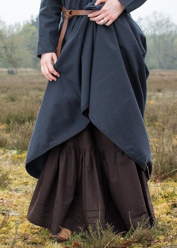 UTE - Vid middelalder nederdel, bomull brun