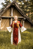 ANGIE, medeltidsklänningen, roströd