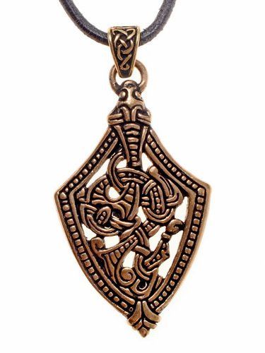 Vikinger amulett ORTBAND, bronze.