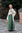 SMILLA, middelalder nederdel, bomull grøn