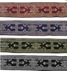 Dekorband medeltida kors, div. farger, 50 mm
