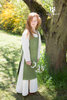 YLVA - viking barna överklänning ,lindgrön