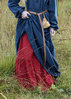 UTE - Vid medeltida kjol, bomull, röd