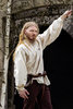 JOHN middelalderskjorte, cotton - lin