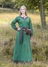 JOANA, vikingklänning grön, canvas