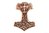 Tors hammer - Mjølnir, vintage bronse, 5cm
