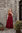 CLARA medeltidsklänningen - röd bomull