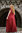 CLARA medeltidsklänningen - röd COTTON
