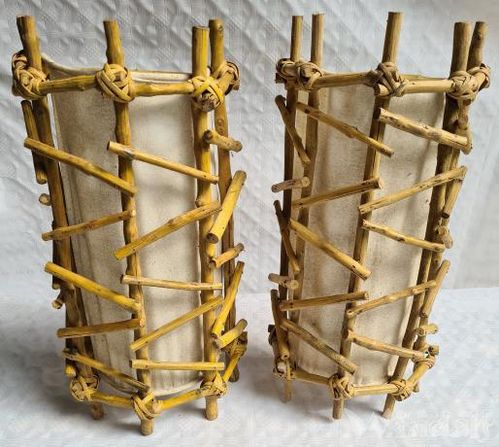 LEA - Middelalderske trelamper, bambus.SET