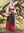 LENA - middelalder selekjole, rød bomuld