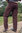 DAMUND - linen bukser brun, med snøring