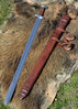 GODFRED - replik -  vikingsverd med slire - SK-B, 48-50 HRC