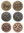 LAJV - 30 mynter KELTER, med läderpåse