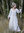 ANNA - medeltida klänning, cotton vit
