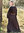 ANNA - Medeltida klänning, brun cotton