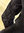 GREDT Middelalderkjole med fløjlsdetaljer, sort