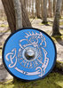 FENRIR - Viking rund sköld, handmålad