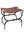 Middelalder foldstol med lædersæde, stål