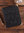 Læderbog med PENTAGRAM - sort, ca. 18 * 23 cm