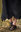 VOLANTE, middelalder nederdel, sort