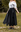 VIOLANTE, medeltida kjol, bomull svart