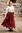 VIOLANTE, medeltida kjol, bomull röd