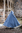 ARIE - Kappe med kort hette, gråblå