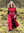 BLIOUT JUTA - Medeltida klänning röd/svart