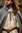 ILMAR - Kappa med brosch, spetshuva, ull grå