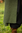 FRANTZ - Medeltida kappa, grov bomull, lång huva, grön - unisex
